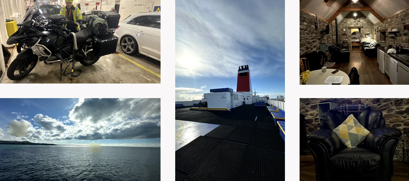 Ferry to Rosslare, and Big Mick's Cottage
